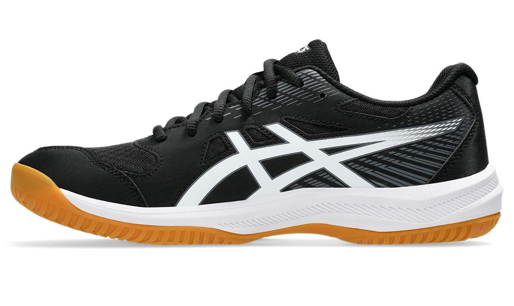 Мужские кроссовки для бадминтона/сквоша Asics Upcourt 6 - black/white