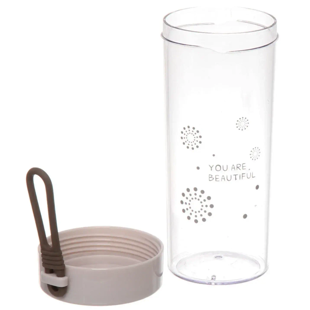 Бутылка питьевая пластиковая 420мл «Свежесть»