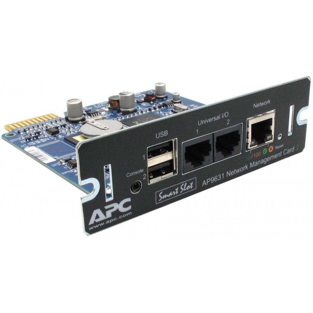 Плата сетевого мониторинга  APC AP9631 UPS Network Management Card 2 with Environmental Monitoring