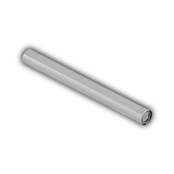 Удлинитель дымохода конденсационный коаксиальный D60/100 L1000мм