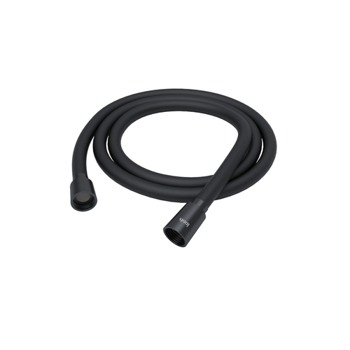 Шланг д/душа, черн. матов. силиконовый 1,5м Optima Home 19594