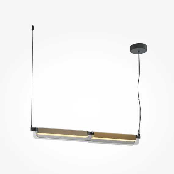 Подвесной светильник Плоскость / Flat 3000К 20Вт Maytoni mod296pl-l20bs3k