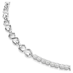 MATRIX:NECKLACE MIX WHI/RHS