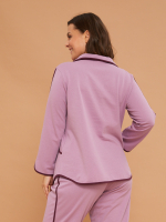 Кофта Кфн-002Х/пудра-бордо