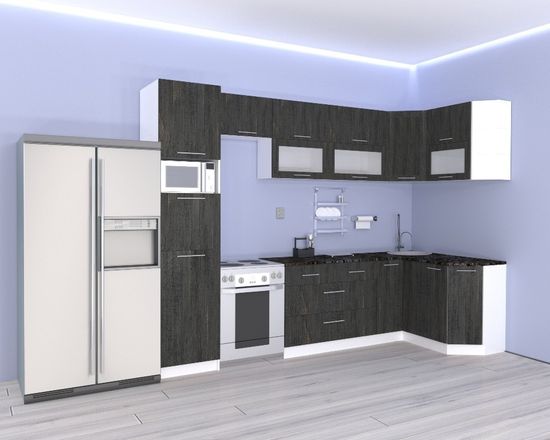 белый / дуб интра