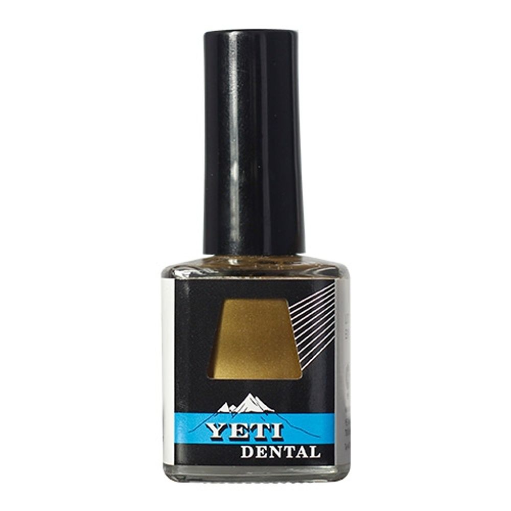 Лак компенсационный золотой (13мкм) 18мл, Yeti