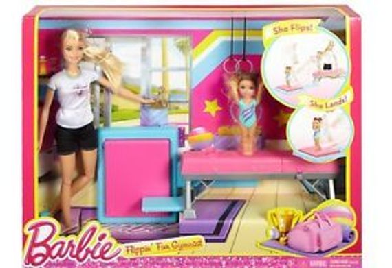 Barbie and toddler student flippin fun hot sale