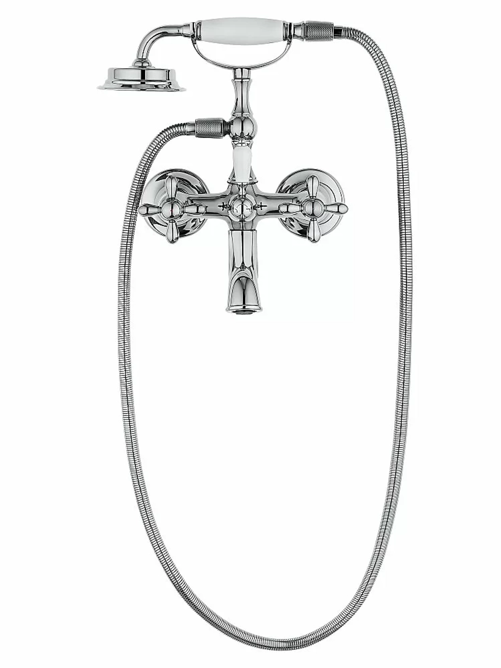 Смеситель для ванны с душем WONZON & WOGHAND RETRO WW-88639020-CR хром