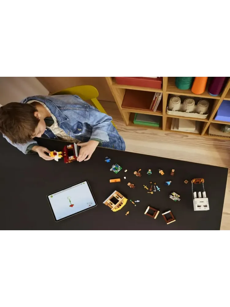 Конструктор Minecraft 21273 Нападение на деревню Гаста