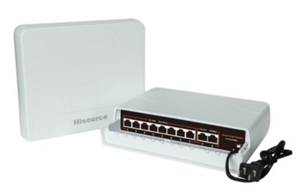 POE-92EW коммутатор PoE 9+2 порта, защищенный корпус