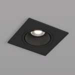 DK3071-BK Встраиваемый светильник, IP 20, 10 Вт, GU5.3, LED, черный/черный, пластик
