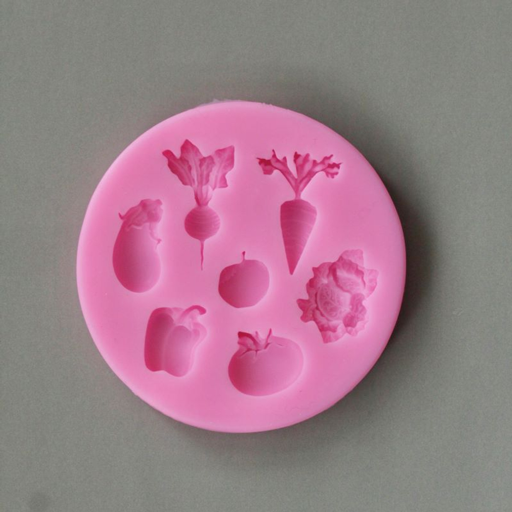 Молд силиконовый "Овощной микс"