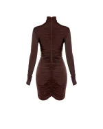 Платье Flana mini, Шоколадное