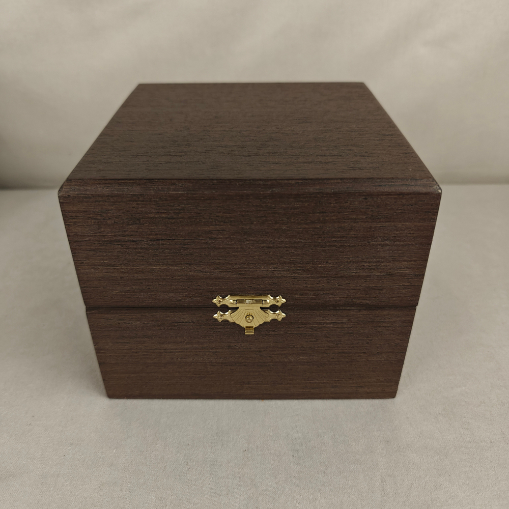 Вазочка с ручной росписью Палех "Анютины глазки"