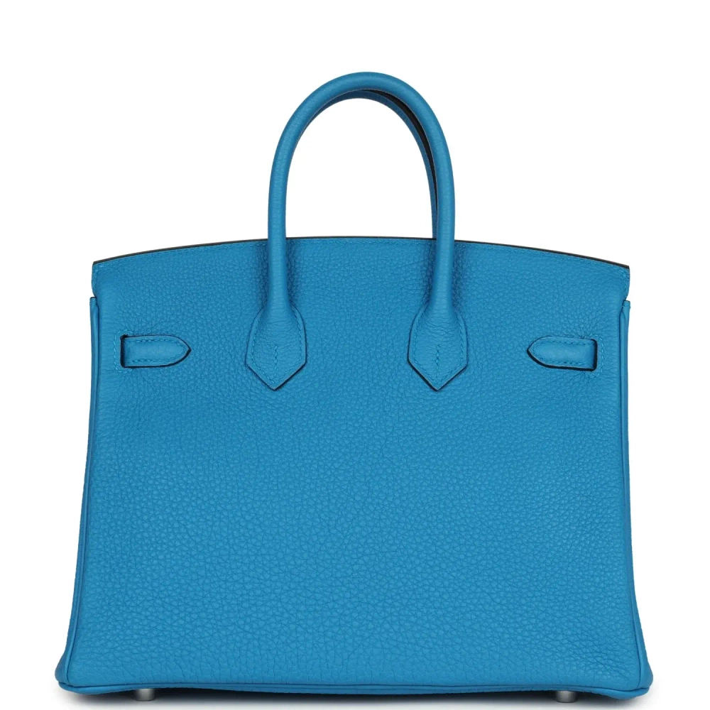 Оригинальная сумка из коллекции A с палладиевой фурнитурой Hermès Birkin