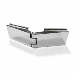 Душевой уголок ABBER Ewiges Wasser AG05090M 90x90 стекло матовое/профиль хром, левосторонний