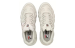 FILA Croissant fabric, all-match, comfortable, plus velvet, shock absorption, wear-resistant support, low-cut daddy shoes, men's beige