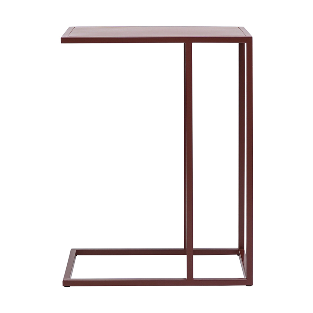 Столик приставной aksen, 46х30,5 см, красный