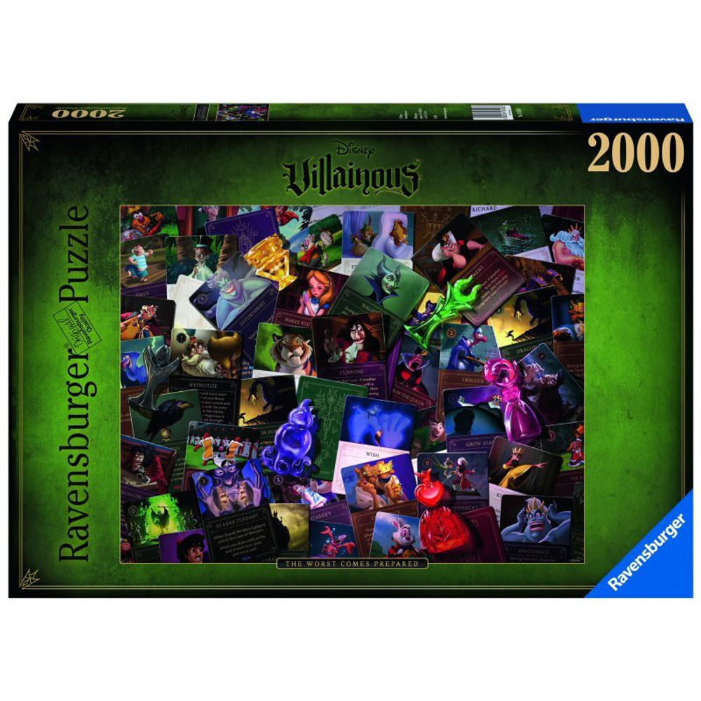 Ravensburger - Пазл Disney Villainous All Villains 2000 деталей 165063