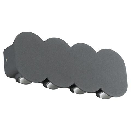 358561 STREET NT21 734 темно-серый Ландшафтный настенный светильник IP54 LED 4000K 8W 85-265V CALLE