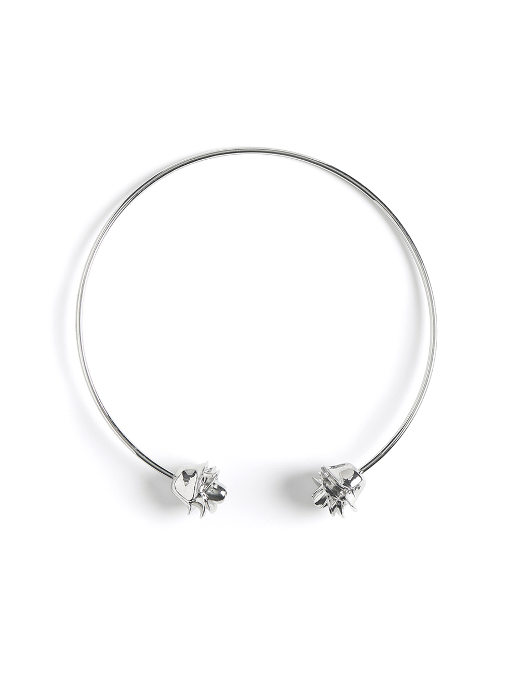 Обруч "Rose" Silver