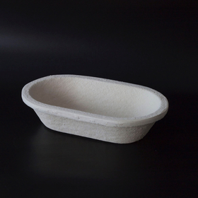 Овальная корзинка из целлюлозы до 750 г теста