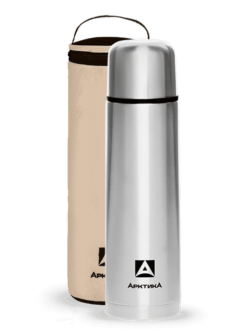 Термос Арктика 101-1000А С ЧЕХЛОМ (1 литр)