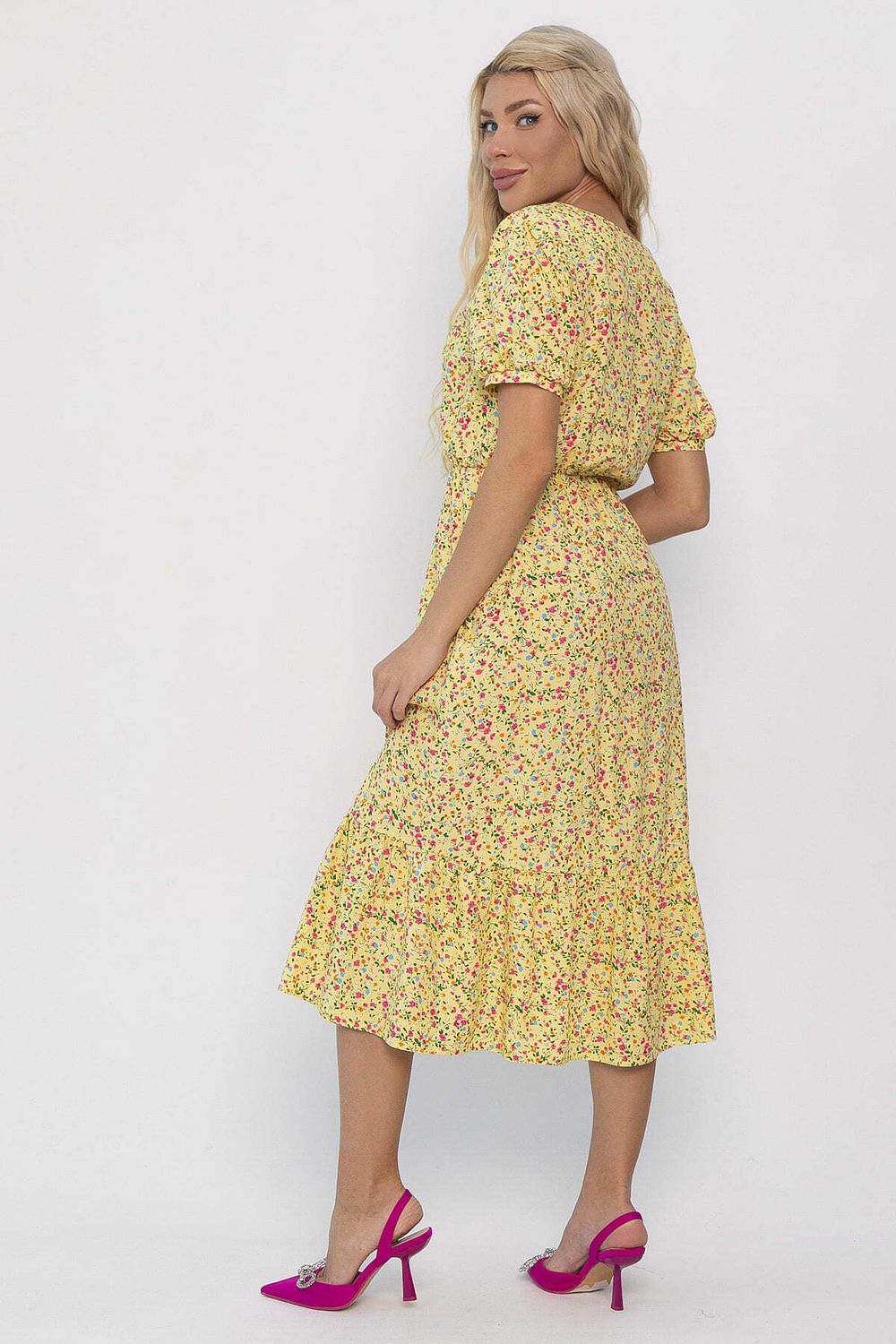 Платье Мирэль (желтое) П13859-35М LT Collection
