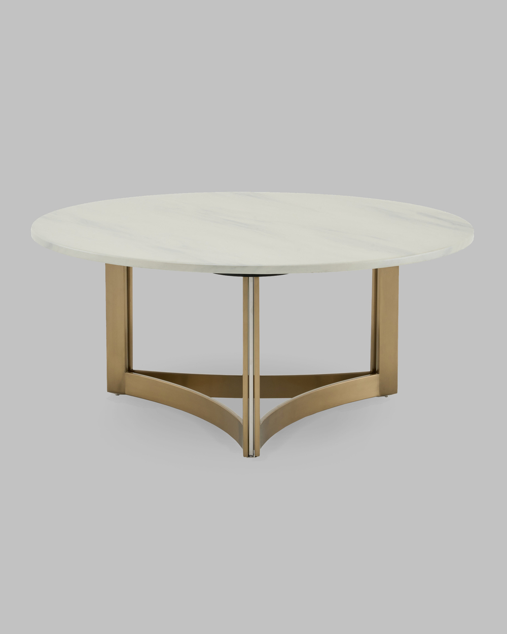 Журнальный столик Кассия 90*90 см светлая керамика