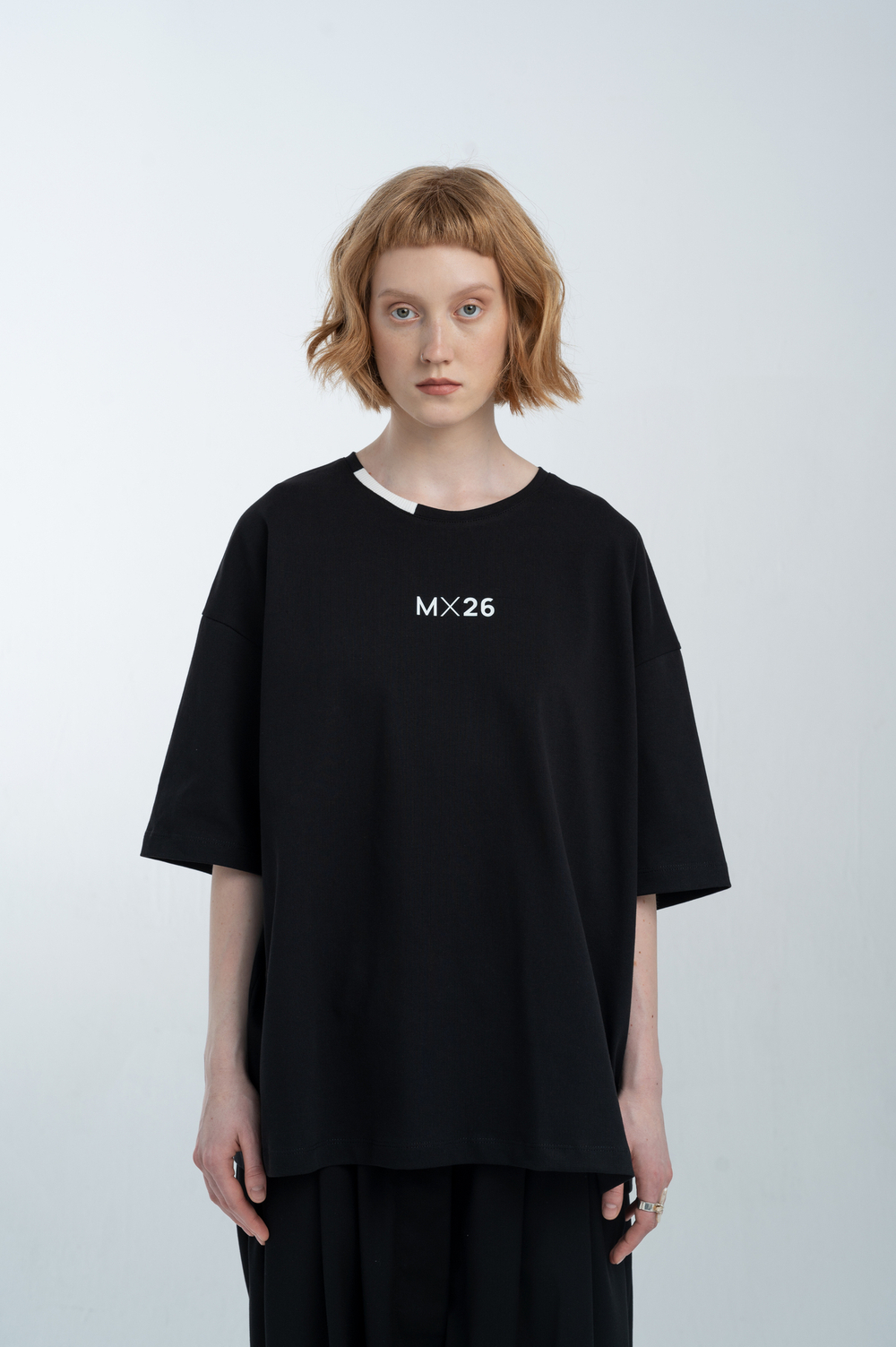 Футболка oversize из плотного трикотажа