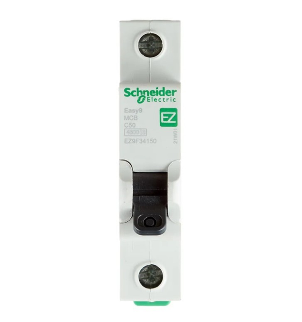 Выключатель автоматический модульный  1п C 50А 4.5кА EASY 9 SchE EZ9F34150