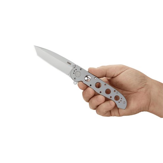 Складной нож CRKT M16-04SS c клинком из стали Sandvik™ 12С27, рукоять Stainless Steel