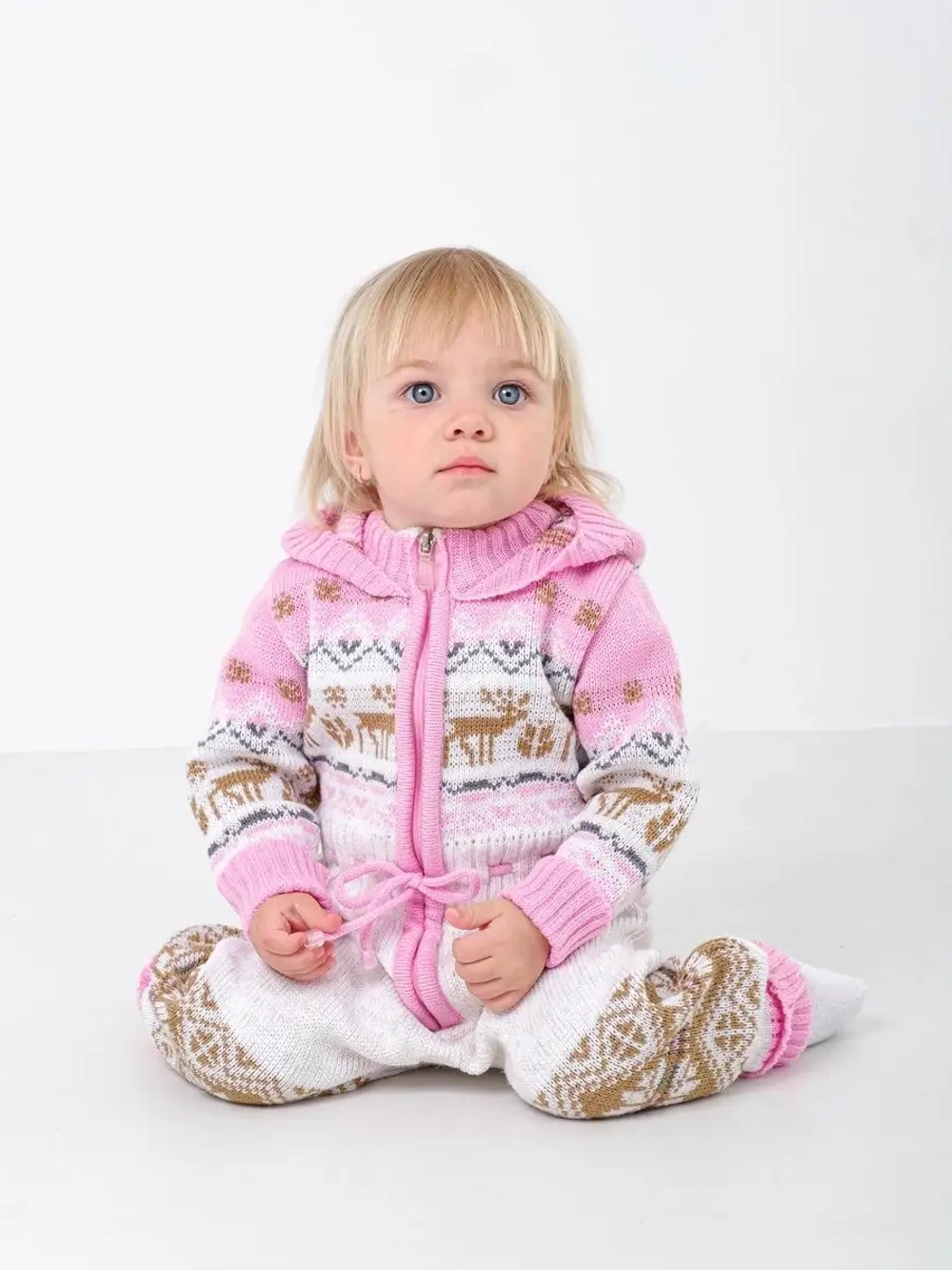 Комбинезон вязаный