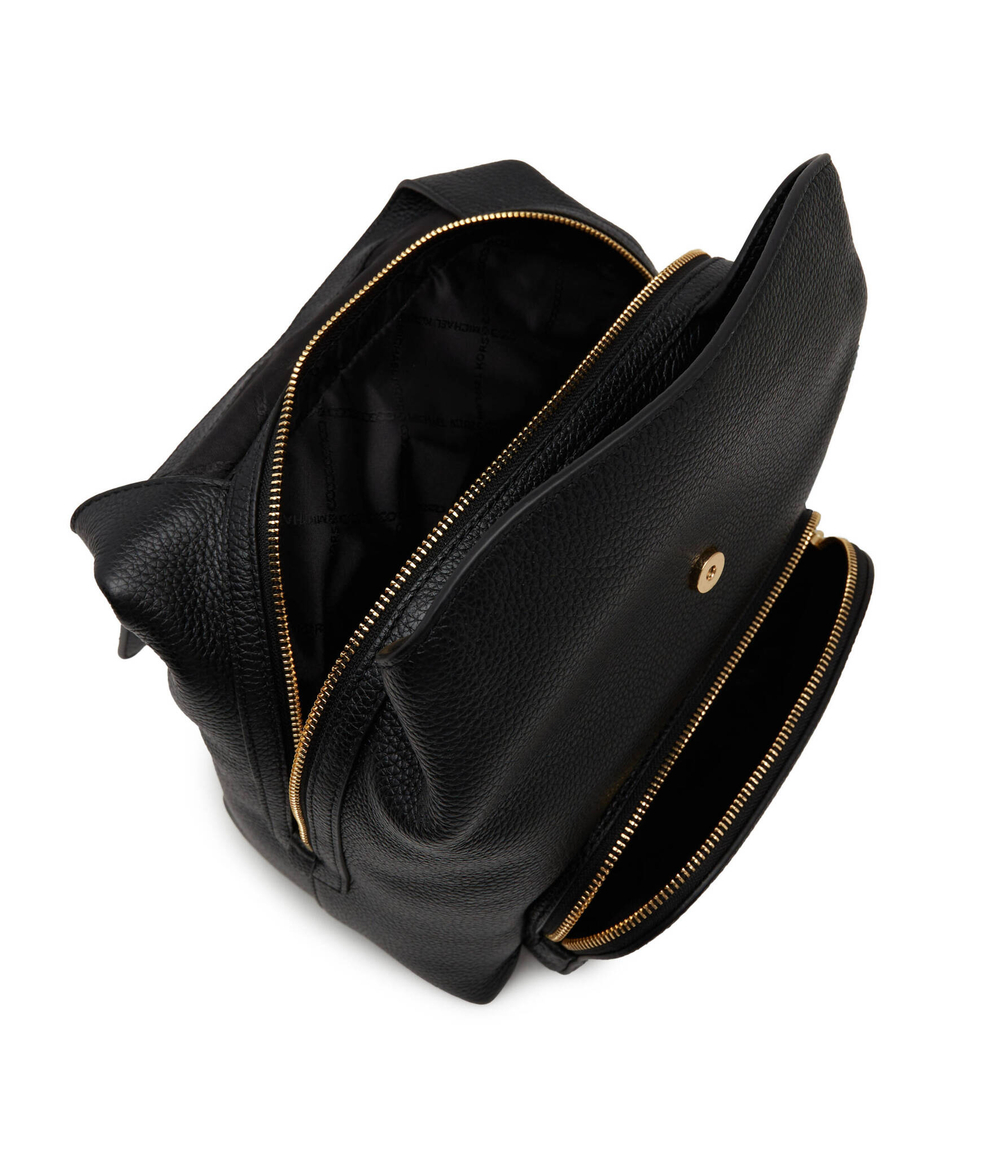 Кожаный рюкзак Michael Kors - черный(30F3G8KB2L)