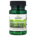 Swanson, PhytoCeramides, улучшенная формула, 30 растительных капсул (30 мг на капсулу)
