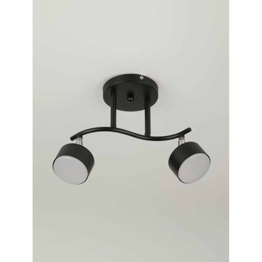 Светильник настенно-потолочный спот Rivoli   7074-702 2хGX53 15 Вт поворотный