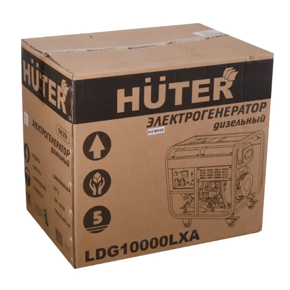 HUTER LDG 10000LXA электрогенератор дизельный 64/2/9