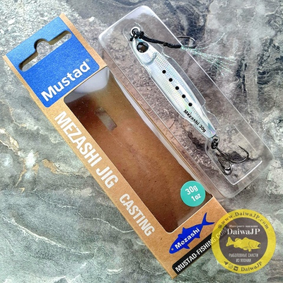 Пилькер MUSTAD MEZASHI JIG 30g SHIRASU