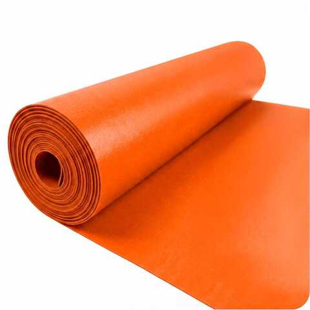 Оранжевая ПВХ ткань