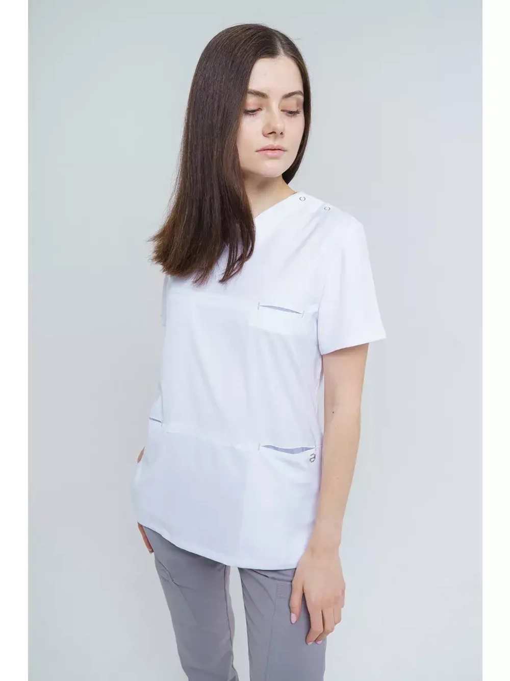 Туника рубашка блуза медицинская женская TZ300