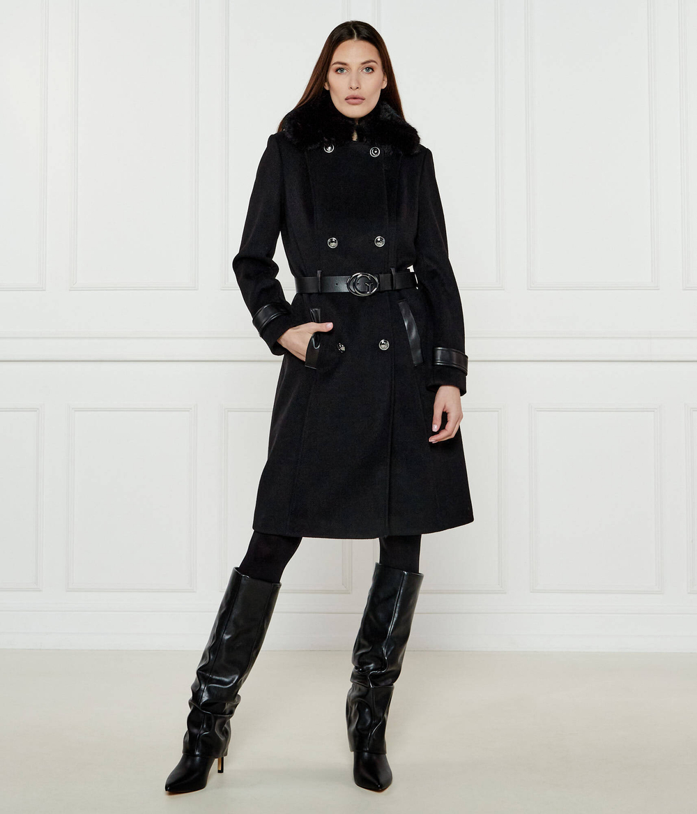 Пальто AMELIA GUESS - черный(W4BL46 WGKI2)