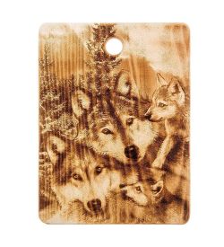 GAEM Home КД-03/074 Доска разделочная малая «Волки»