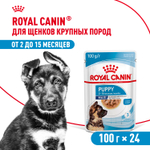 Royal Canin Maxi Puppy Влажный корм для щенков крупных пород в возрасте до 15 месяцев 100г
