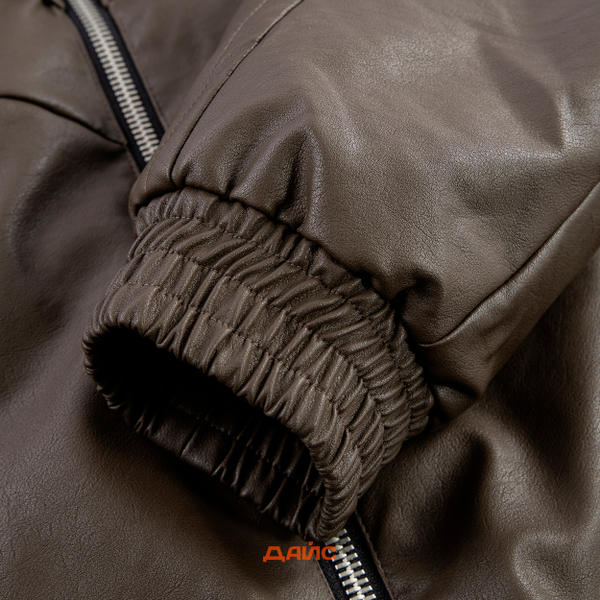 Куртка мужская Krakatau Qm548-7 Vint Faux Leather Bomber Jacket артикул:Qm548-7 - купить в магазине Дайс