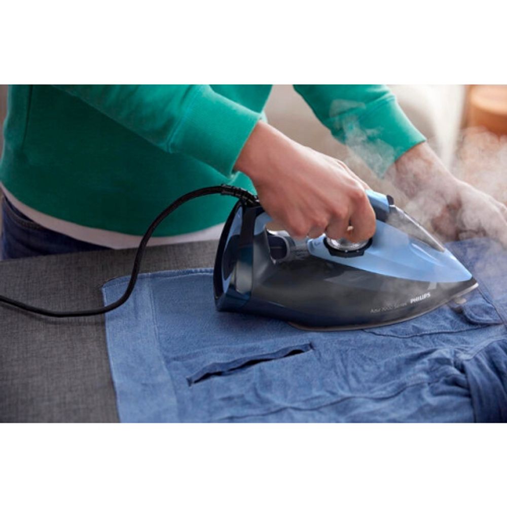Утюг Philips DST7041/20 Azur 7000 2800 Вт, синий | Philips