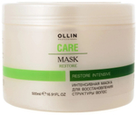 OLLIN CARE Интенсивная маска для восстановления структуры волос 500мл/ Restore Intensive Mask