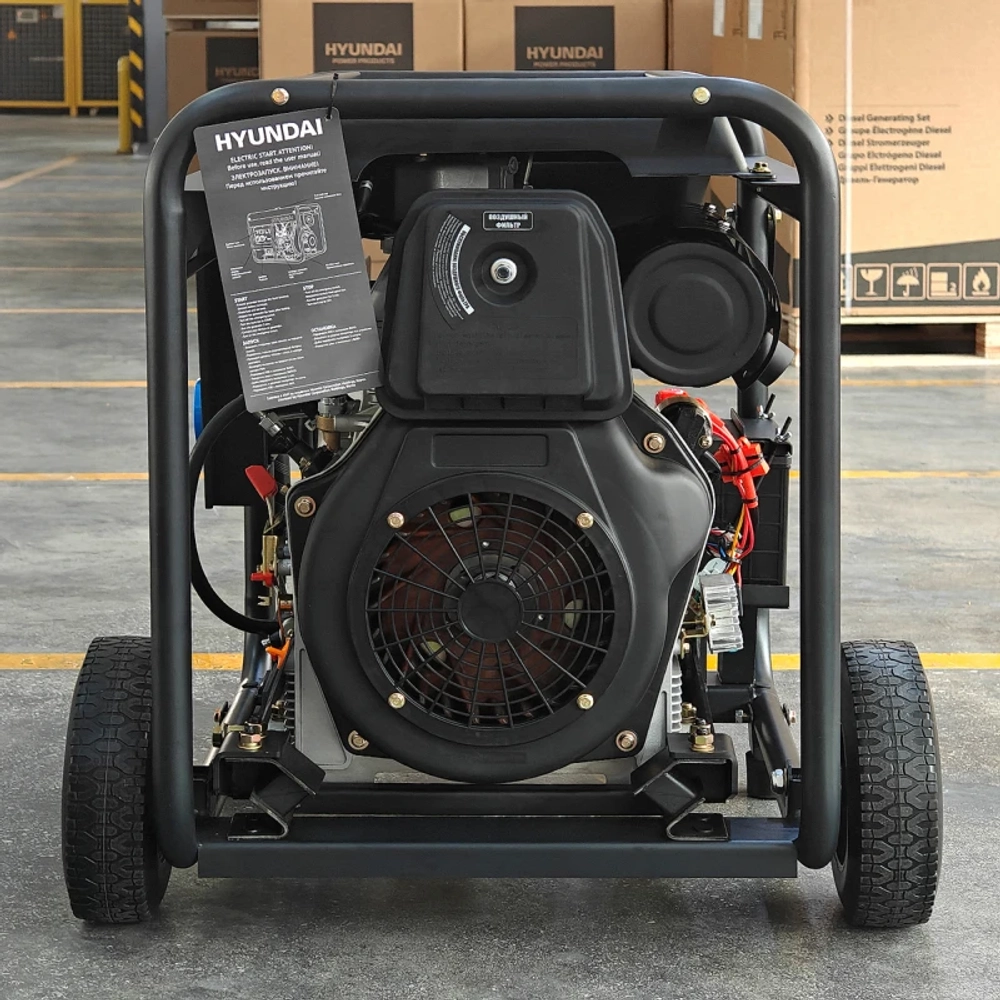 Hyundai DHY 10000LE-T генератор дизельный