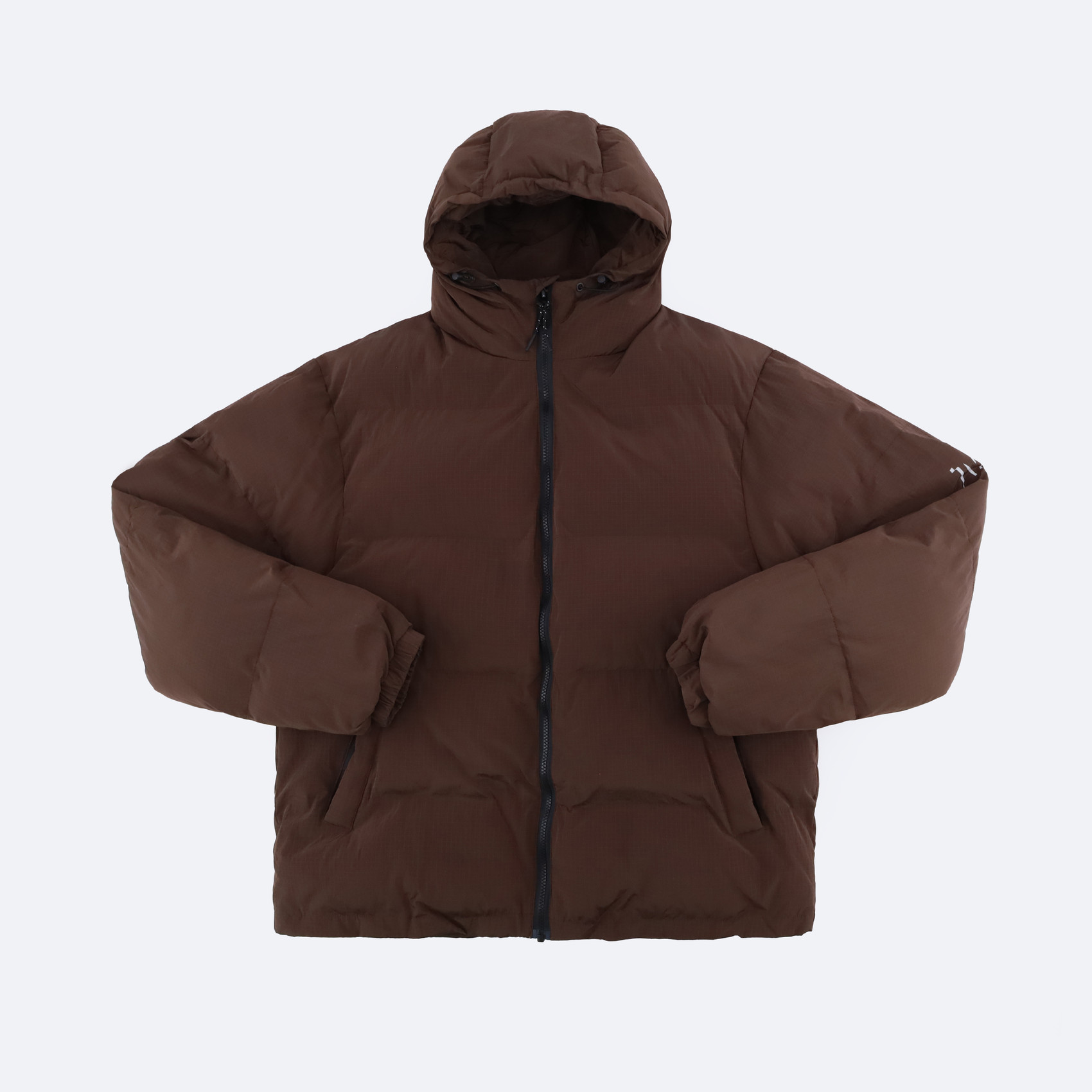 Куртка Magamaev Macro Hooded Puffer (brown) артикул: - купить в магазине Дайс