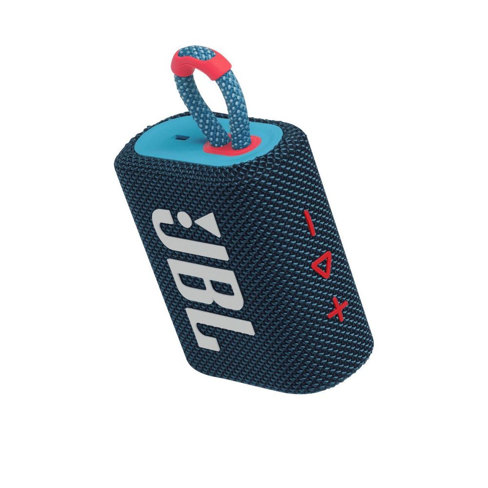 Портативная колонка JBL Go 3 Blue Pink - 6