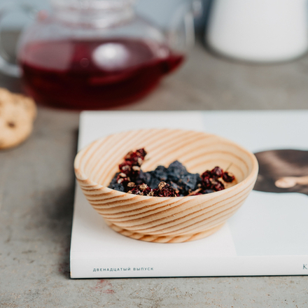 Деревянная чаша-пиала Art of Siberia сибирский кедр. T86